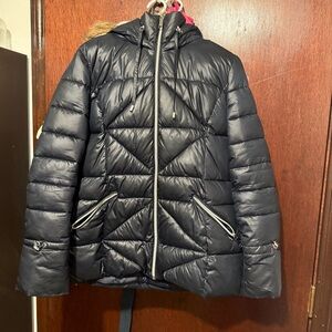 Nine West Black Jacket with Blue Trim